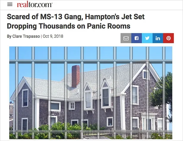 Scared of MS-13 Gang