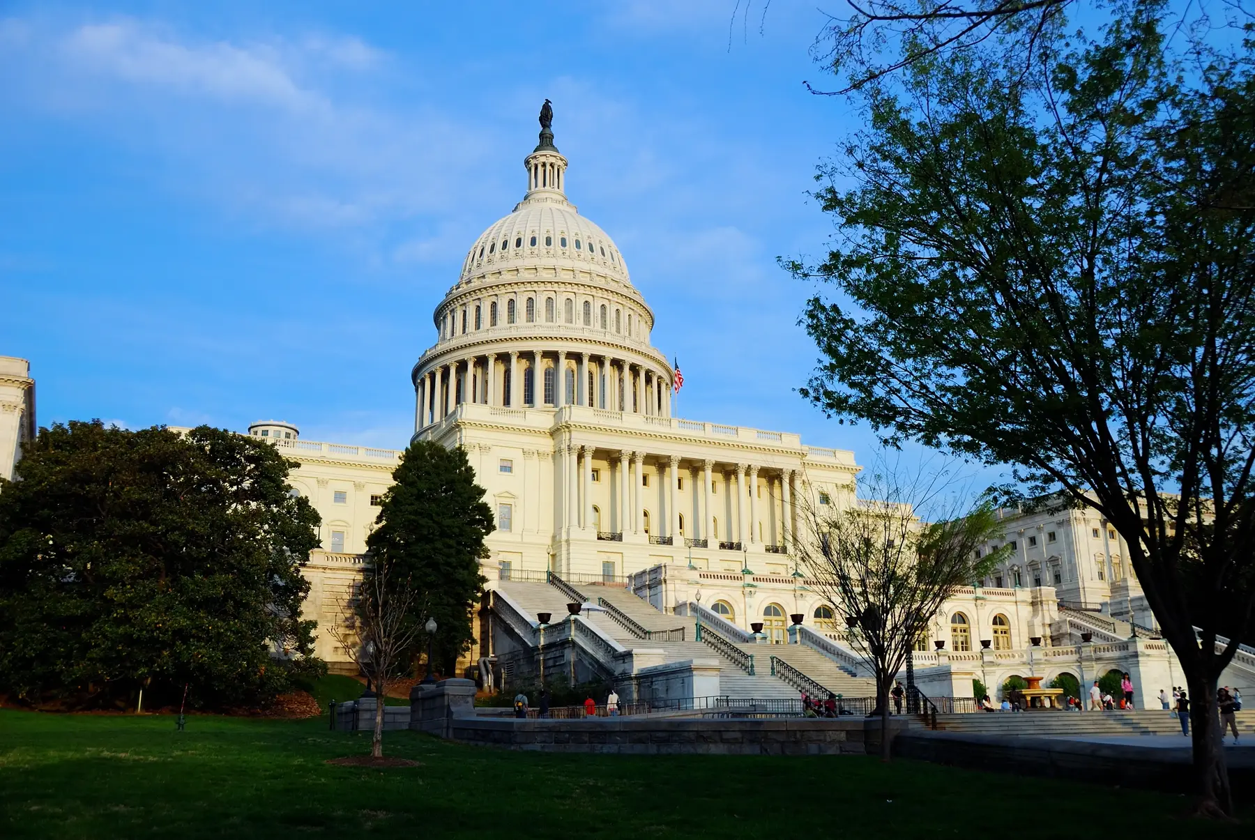A large beautiful government building