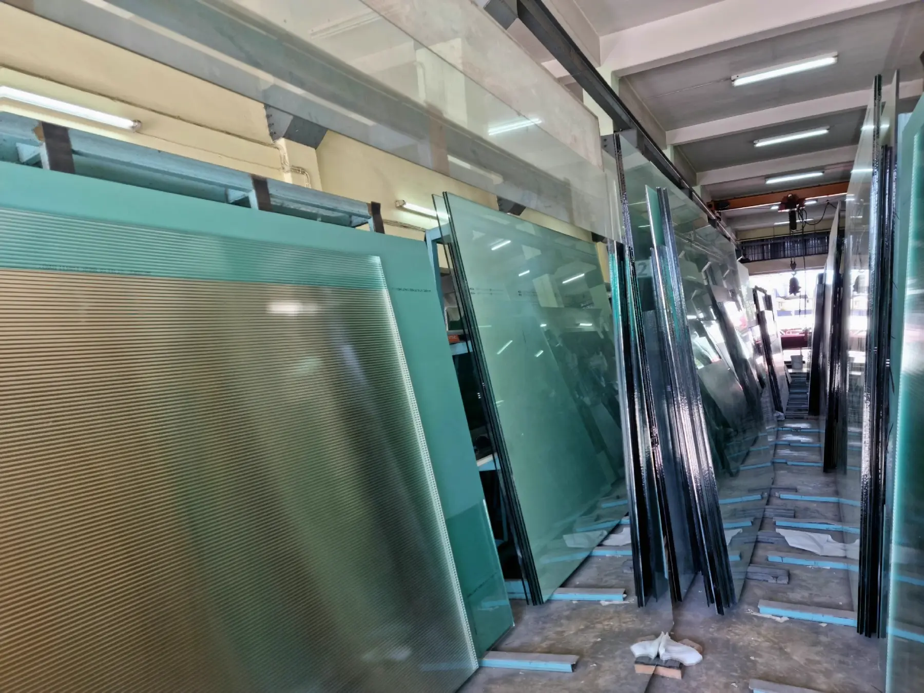 The ballistic glass
