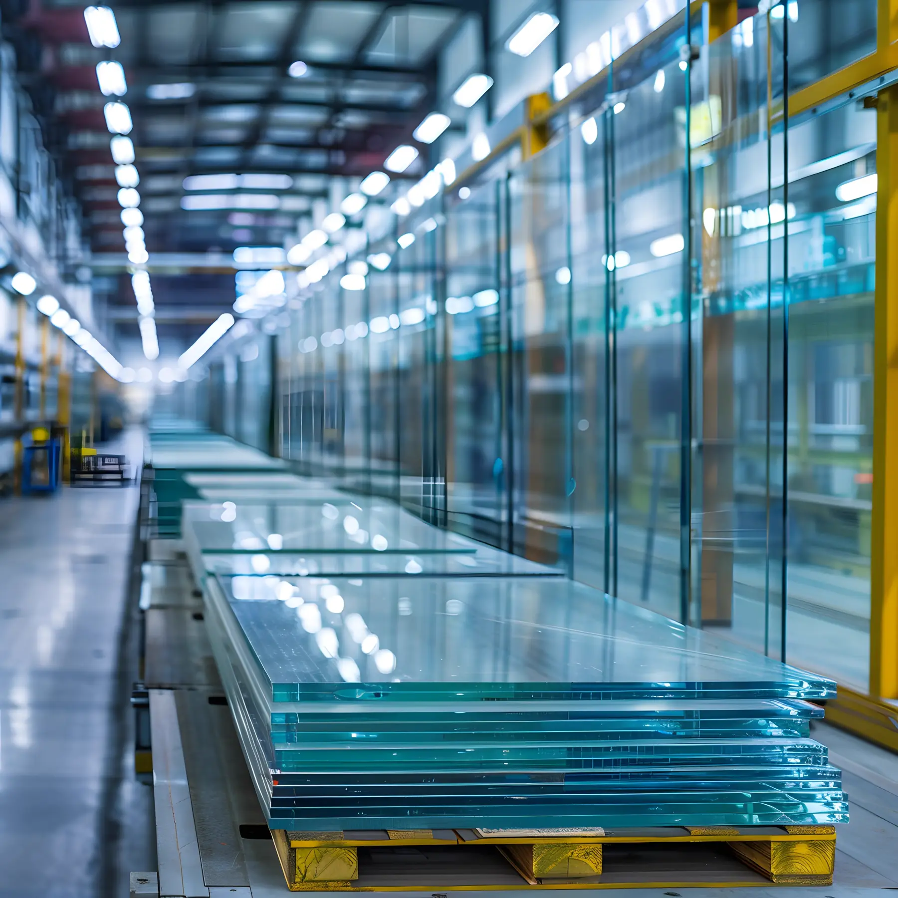 The laminated polycarbonate glass