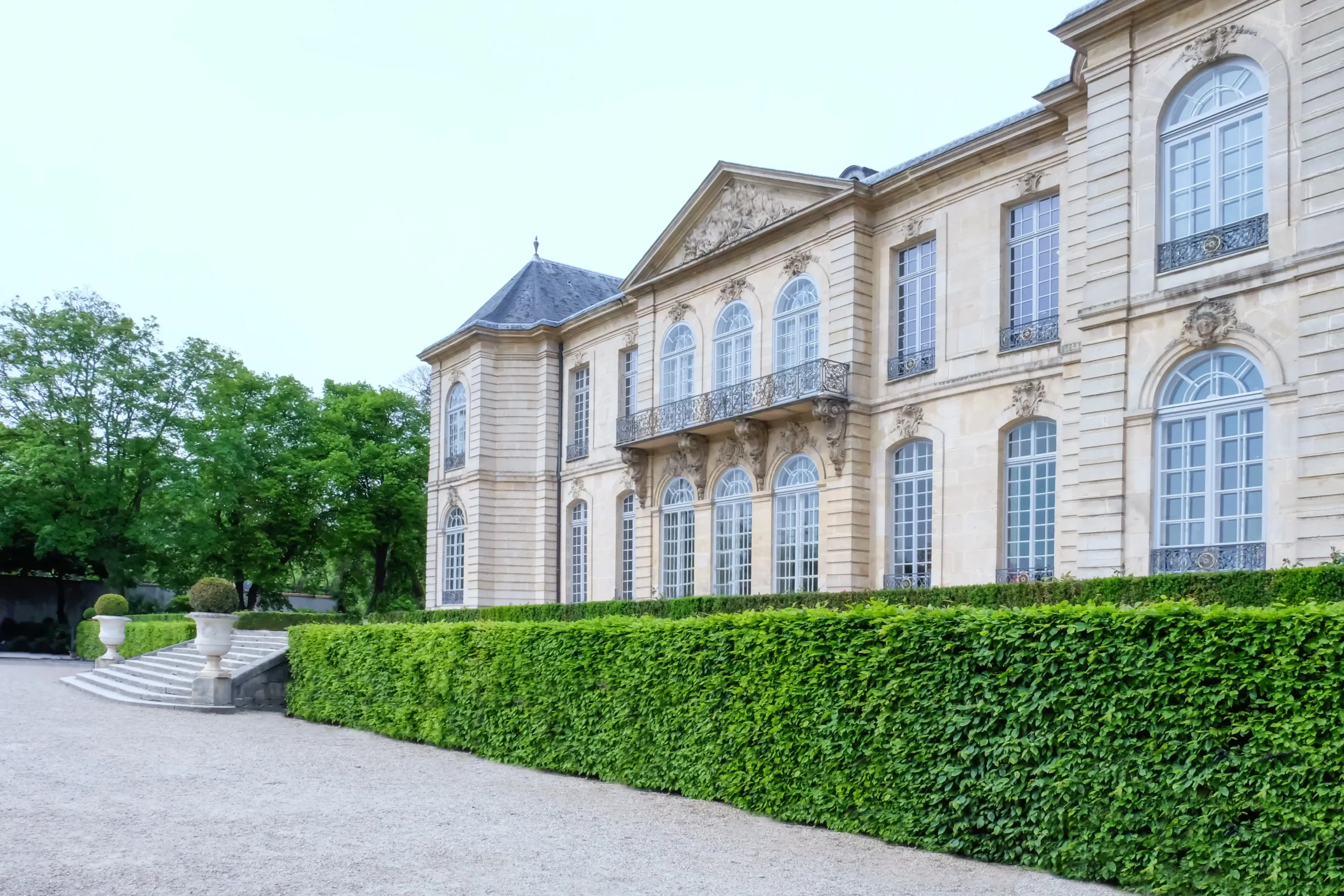 A house with residential security implemented