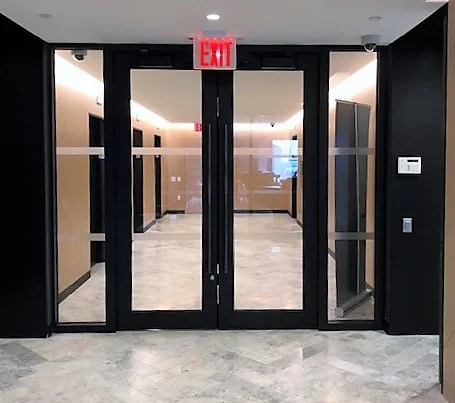 Ballistic Wall Systems installed on